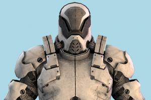 Mass Effect Robot 3d model
